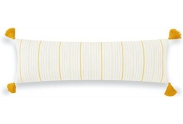 Pillow - White and Yellow Striped in Miami, Ft. Lauderdale, Palm Beach