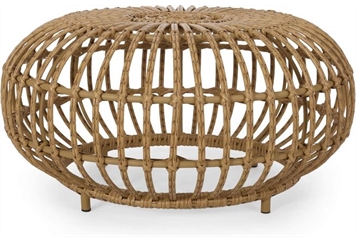 Rattan Wicker Coffee Table in Naples, Marco Island, Ft. Myers