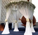 Arbor - Mandap Round White in Orlando