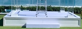 Stage - Wood Trim and Step in Orlando