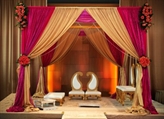 Arbor - Mandap Square Pink and Gold in Orlando