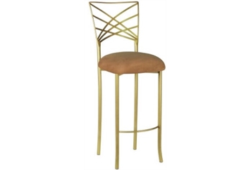 Chameleon Gold Barstool - Camel in Miami, Ft. Lauderdale, Palm Beach