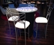 Chameleon Silver Barstool - Custom in Miami, Ft. Lauderdale, Palm Beach