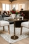 Taylor Brass End Table in Miami, Ft. Lauderdale, Palm Beach