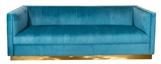 Titan Sofa - Turquoise in Miami, Ft. Lauderdale, Palm Beach