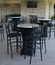 Chiavari Barstool Black Narrow - Black Pad in Naples, Marco Island, Ft. Myers