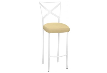 Chameleon White X Barstool - Ivory in Naples, Marco Island, Ft. Myers