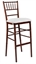 Chiavari Barstool Mahogany Narrow - White Pad in Tampa, St Petersburg