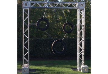 Football - Tire Toss w/ Truss in Orlando