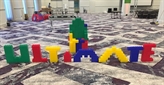 Giant Legos in Orlando