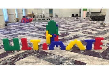 Giant Legos in Tampa, St Petersburg