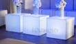 LED Acrylic End Table in Miami, Ft. Lauderdale, Palm Beach