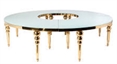 Castillo Gold with White Top Table Large in Miami, Ft. Lauderdale, Palm Beach