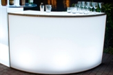 Acrylic LED Bar Curved in Miami, Ft. Lauderdale, Palm Beach