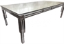 Roxana Dining Table Silver in Miami, Ft. Lauderdale, Palm Beach