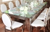 Roxana Dining Table Silver in Miami, Ft. Lauderdale, Palm Beach