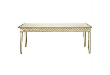 Louvre Dining Table Gold - 8' in Miami, Ft. Lauderdale, Palm Beach