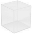 Acrylic End Table Clear -1'6" in Miami, Ft. Lauderdale, Palm Beach