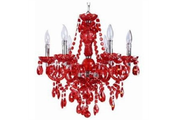 Chandelier Red in Miami, Ft. Lauderdale, Palm Beach