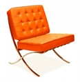 Barcelona Orange Chair in Miami, Ft. Lauderdale, Palm Beach