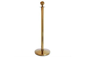 Stanchion Pole Gold in Miami, Ft. Lauderdale, Palm Beach