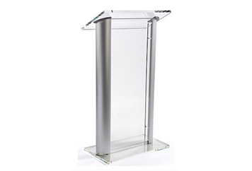 Acrylic and Aluminum Podium in Miami, Ft. Lauderdale, Palm Beach