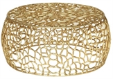 Amazonica Coffee Table Gold in Miami, Ft. Lauderdale, Palm Beach