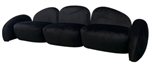 Baloo Sofa - Black in Miami, Ft. Lauderdale, Palm Beach