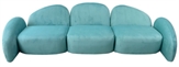 Baloo Sofa - Light Blue in Miami, Ft. Lauderdale, Palm Beach