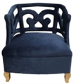 Barok Armchair Blue in Miami, Ft. Lauderdale, Palm Beach