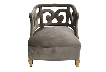 Barok Armchair Taupe in Miami, Ft. Lauderdale, Palm Beach