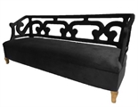 Barok Sofa Black in Miami, Ft. Lauderdale, Palm Beach