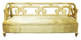 Barok Sofa Gold in Miami, Ft. Lauderdale, Palm Beach