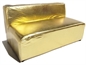 Bo Loveseat Sectional - Gold in Miami, Ft. Lauderdale, Palm Beach