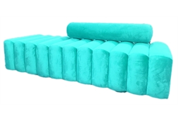 Bombolino Aqua Blue Sofa in Miami, Ft. Lauderdale, Palm Beach