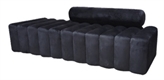 Bombolino Black Sofa in Miami, Ft. Lauderdale, Palm Beach