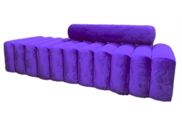 Bombolino Purple Sofa in Miami, Ft. Lauderdale, Palm Beach