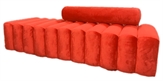 Bombolino Red Sofa in Miami, Ft. Lauderdale, Palm Beach