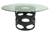 Bubbly Dining Table Black Base in Miami, Ft. Lauderdale, Palm Beach