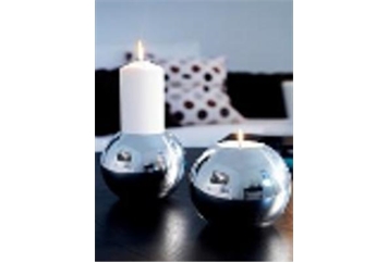 Candle Holder Small Aluminium With Led Candles in Miami, Ft. Lauderdale, Palm Beach