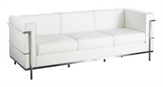 Castillian Stiletto White Sofa Large in Miami, Ft. Lauderdale, Palm Beach