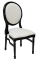 Castle Black Dining Chair - White in Miami, Ft. Lauderdale, Palm Beach