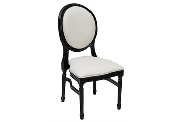 Castle Black Dining Chair - White in Miami, Ft. Lauderdale, Palm Beach