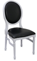 Castle White Dining Chair - Black in Miami, Ft. Lauderdale, Palm Beach