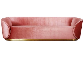 English Rose Sofa Pink in Miami, Ft. Lauderdale, Palm Beach