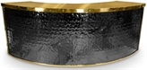 Frozen Black Bar Curved - Gold Frame in Miami, Ft. Lauderdale, Palm Beach