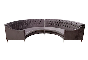 Garbo Circle Sofa in Miami, Ft. Lauderdale, Palm Beach