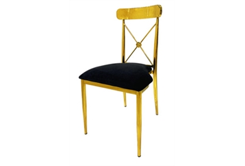 Josephine Dining Chair Black and Gold in Miami, Ft. Lauderdale, Palm Beach