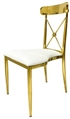 Josephine Dining Chair White and Gold in Miami, Ft. Lauderdale, Palm Beach