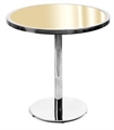 Kyoto Silver Cafe Table - Gold Top in Miami, Ft. Lauderdale, Palm Beach